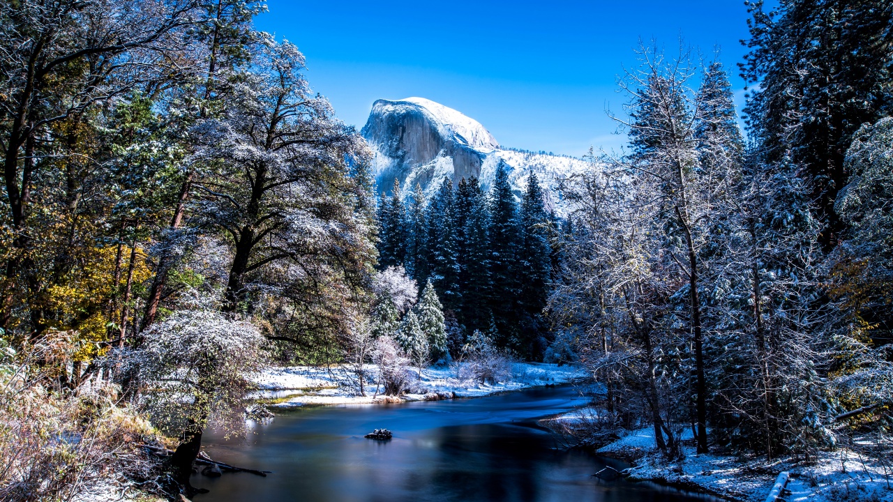 Yosemite National Park In Winter