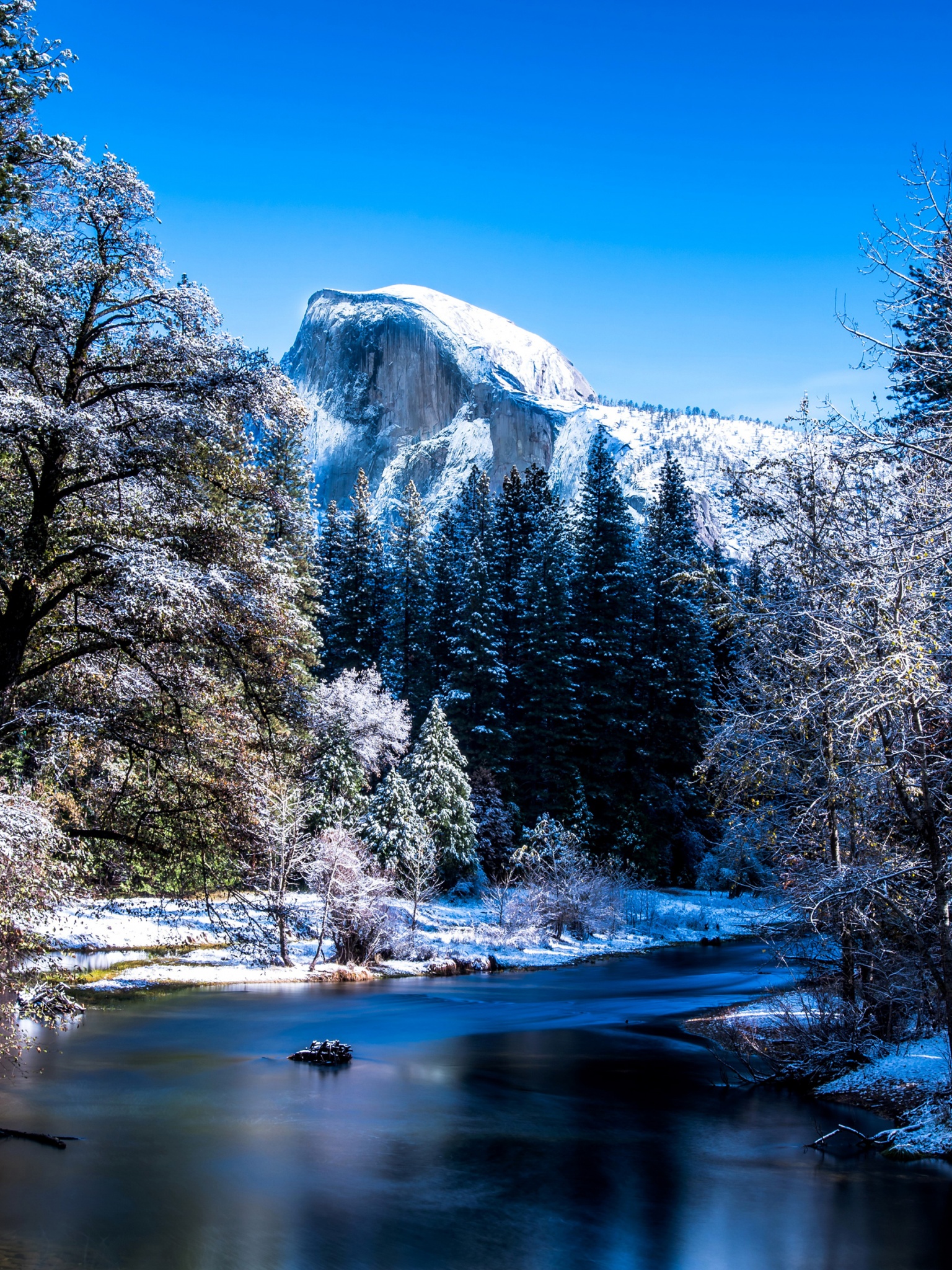 Yosemite National Park In Winter