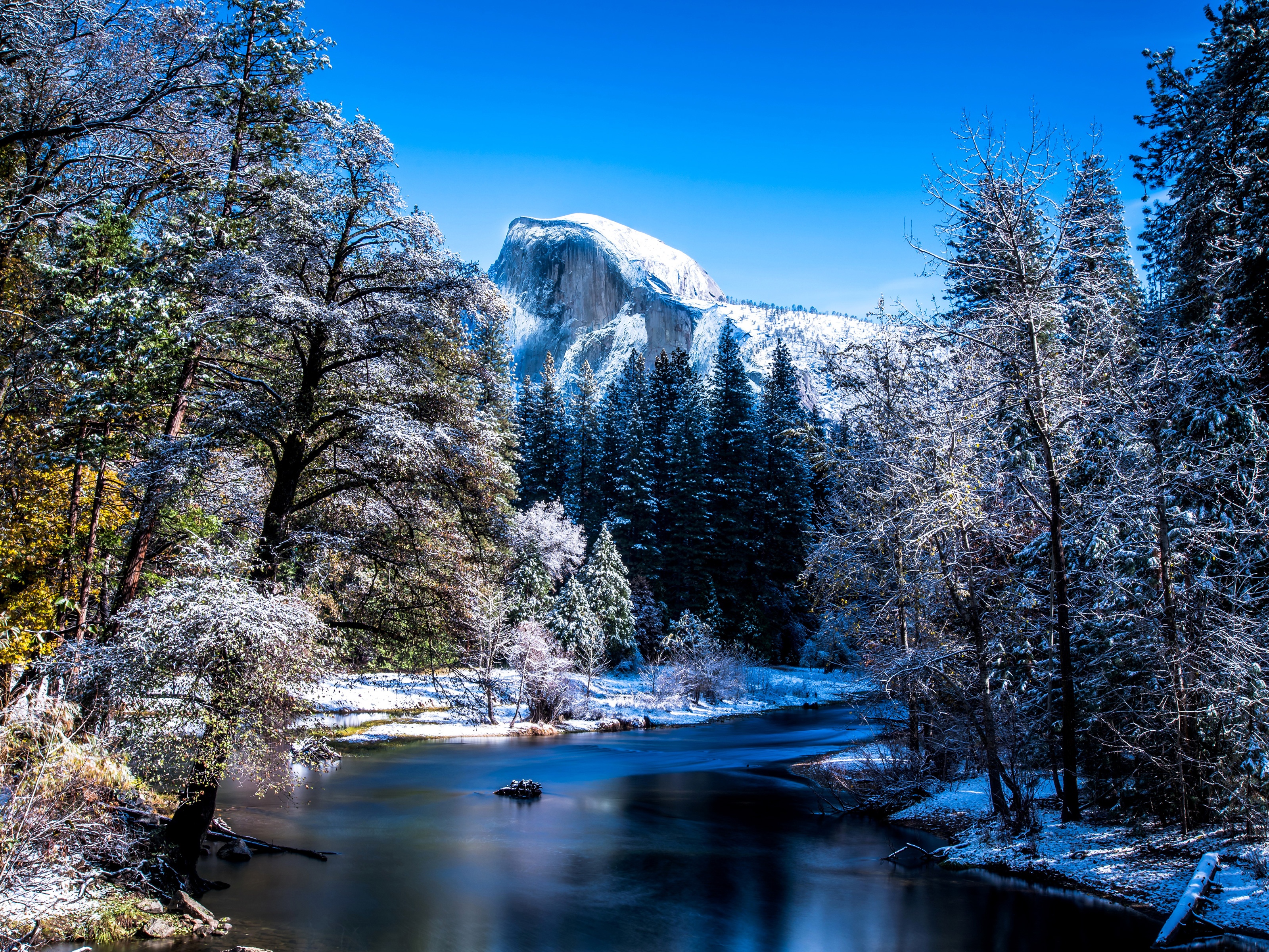 Yosemite National Park In Winter