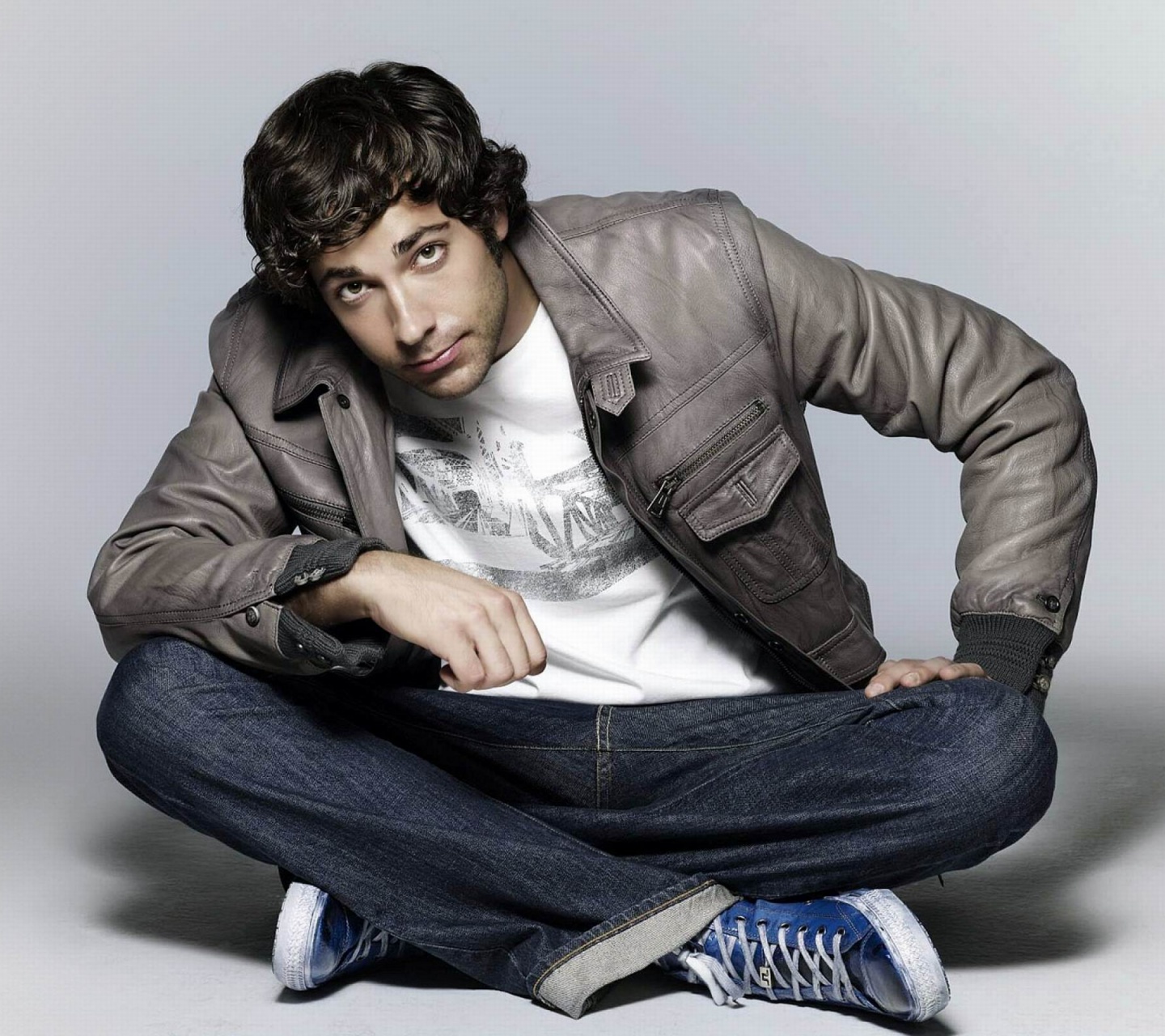 Zachary Levi Looking Up