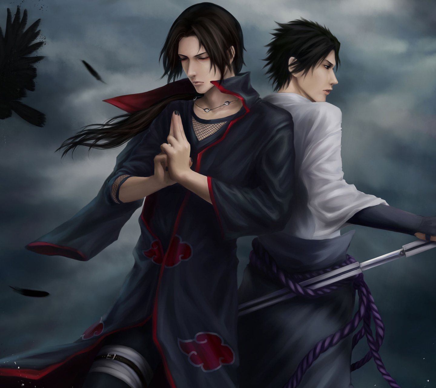 Zetsuai 89 Naruto Uchiha Itachi Sasuke Katana