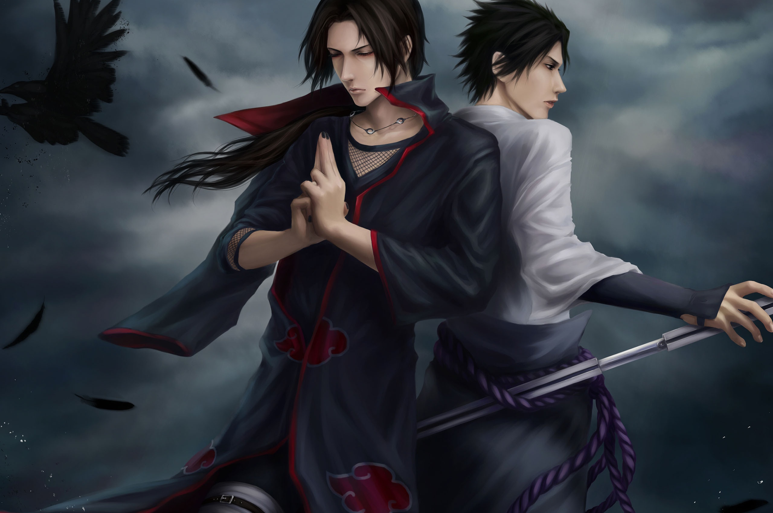 Zetsuai 89 Naruto Uchiha Itachi Sasuke Katana