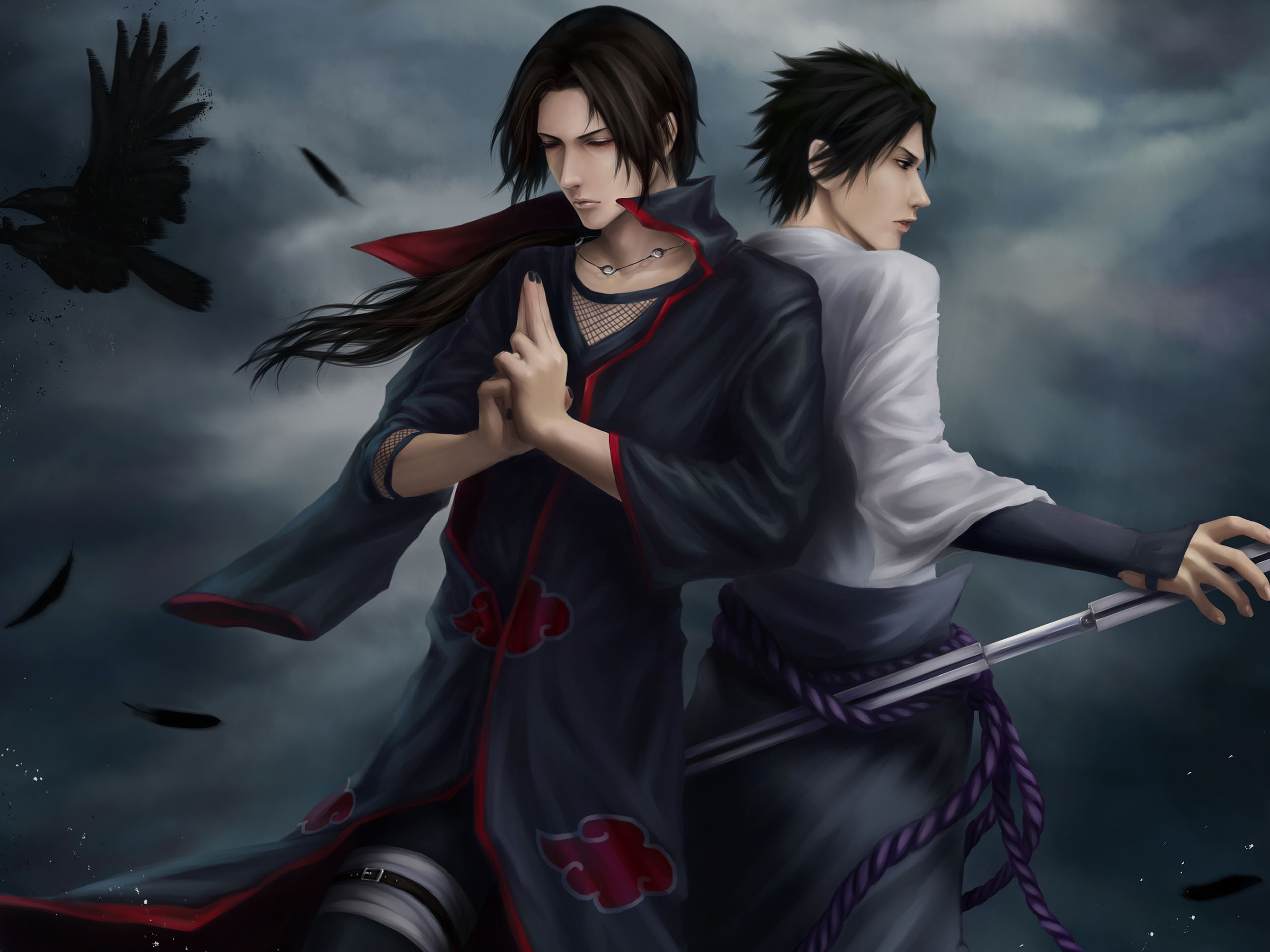 Zetsuai 89 Naruto Uchiha Itachi Sasuke Katana