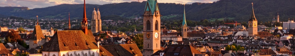 Zurich Switzerland Roofs Buildings